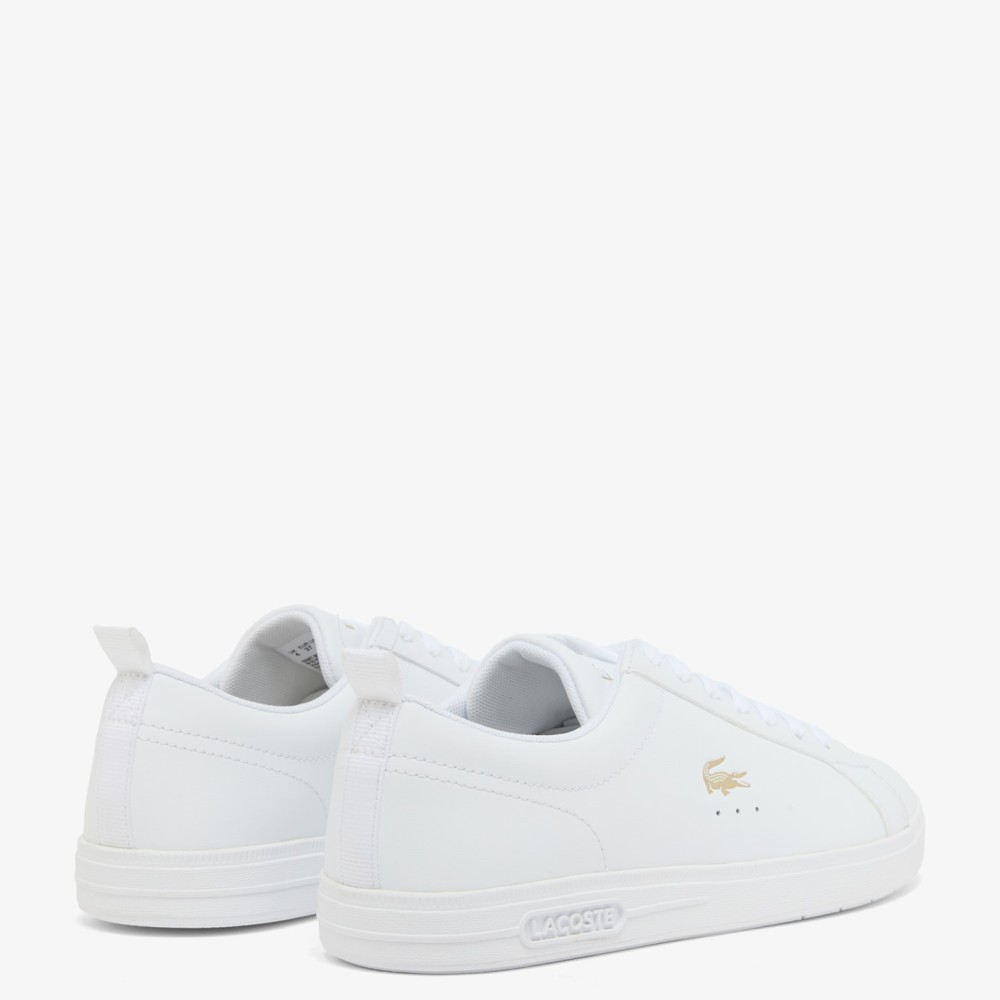 LACOSTE</br>Lacoste COURT BASE 126 1 SFA 751SFA0182216 Γυναικεία Sneakers Λευκό/Χρυσό Δέρμα