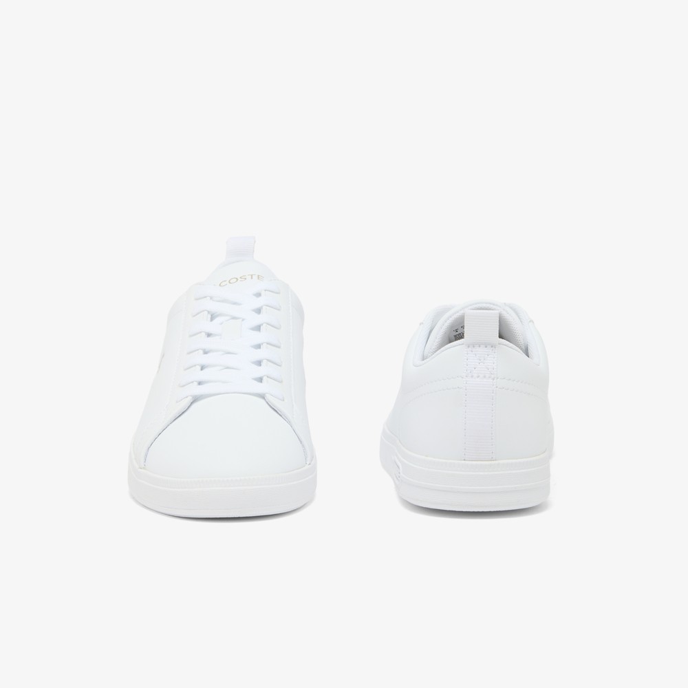 LACOSTE</br>Lacoste COURT BASE 126 1 SFA 751SFA0182216 Γυναικεία Sneakers Λευκό/Χρυσό Δέρμα