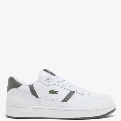 LACOSTE</br>Lacoste T-CLIP SET 126 6 SMA 751SMA01672A7 Ανδρικά Sneakers Λευκό/Γκρι Δέρμα