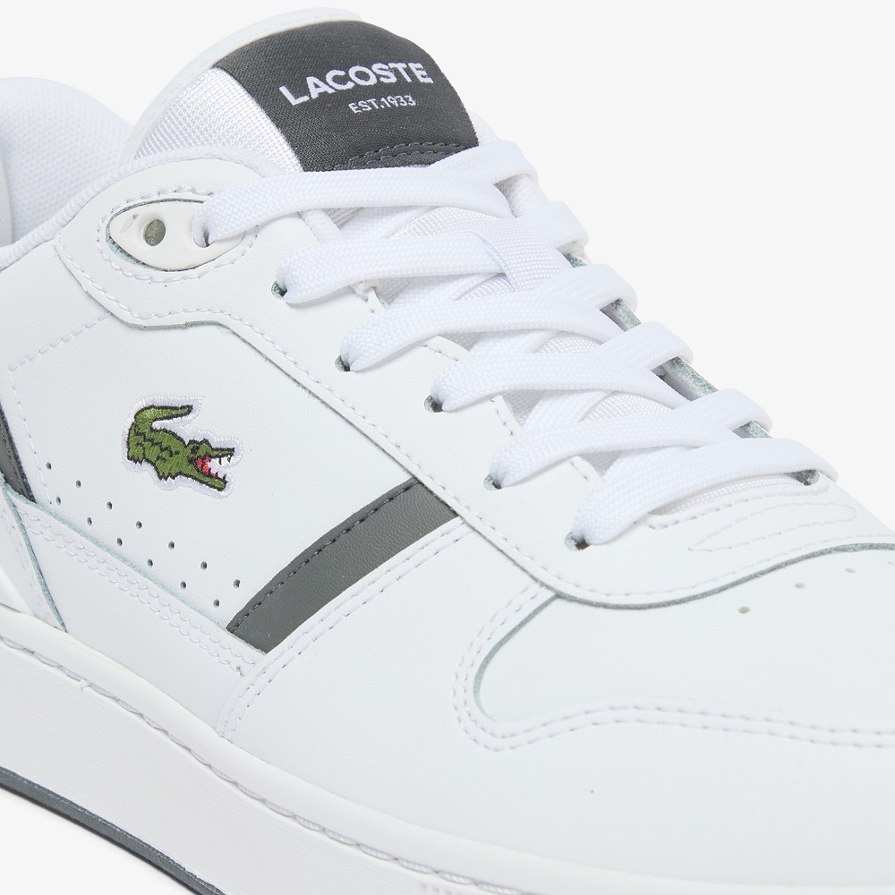 LACOSTE</br>Lacoste T-CLIP SET 126 6 SMA 751SMA01672A7 Ανδρικά Sneakers Λευκό/Γκρι Δέρμα