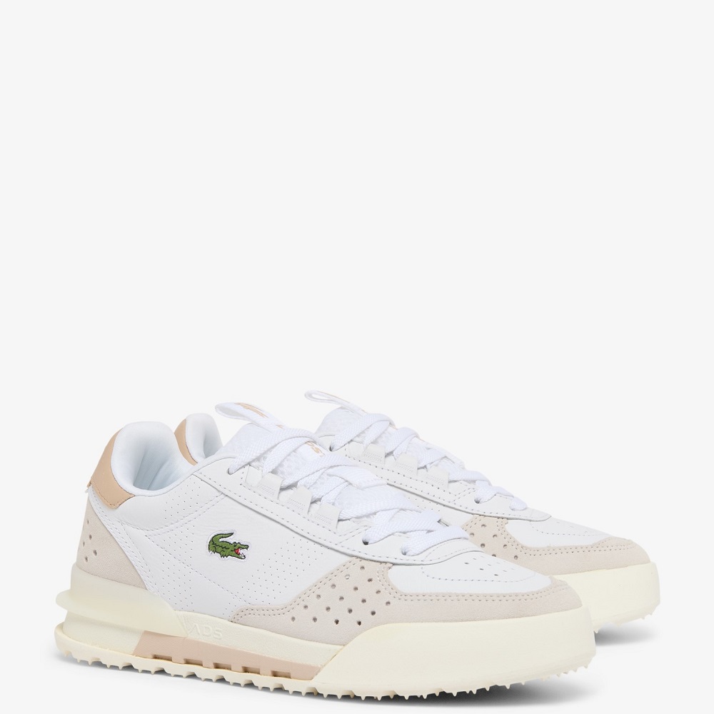 LACOSTE</br>Lacoste SLAM BREAK 226 3 SFA 752SFA0023Y05 Γυναικεία Sneakers Λευκό/Ταμπά Δέρμα LACOSTE</br>Lacoste SLAM BREAK 226 3 SFA 752SFA0023Y05 Γυναικεία Sneakers Λευκό/Ταμπά Δέρμα