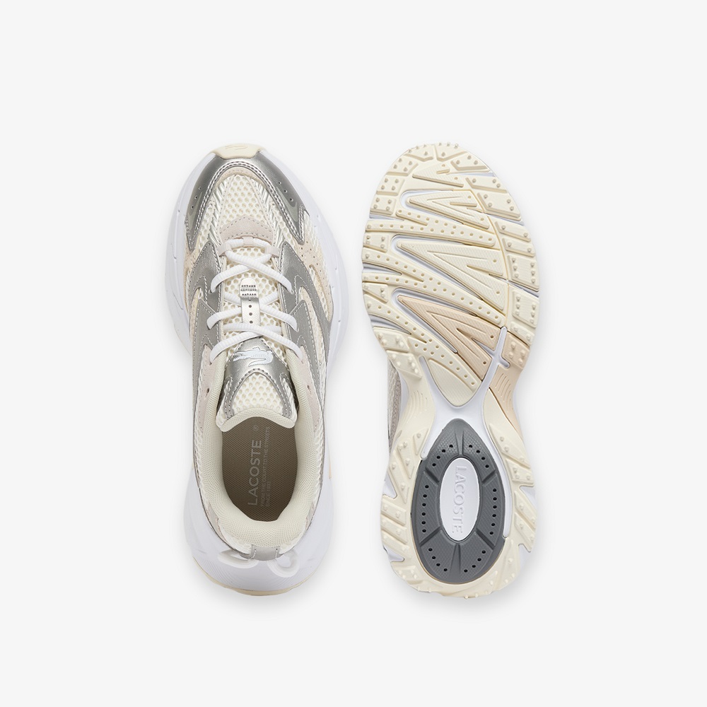 LACOSTE</br>Lacoste L003 NEO SHOT 2261 SFA 752SFA00611Y3 Γυναικεία Sneakers Off White/Ασημί LACOSTE</br>Lacoste L003 NEO SHOT 2261 SFA 752SFA00611Y3 Γυναικεία Sneakers Off White/Ασημί