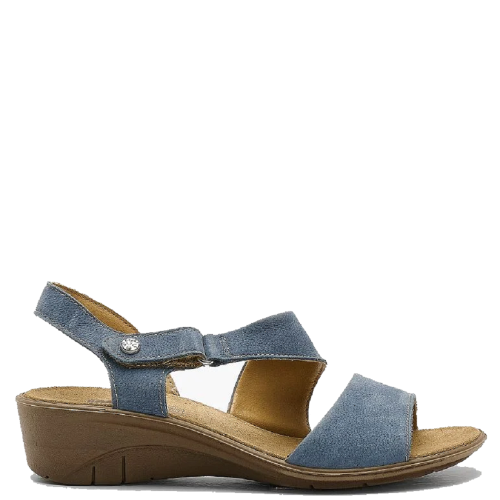 Γυναικεία Σανδάλια Μπλε Δέρμα 757360 Imac Γυναικεία Σανδάλια Μπλε Δέρμα 757360 Imac