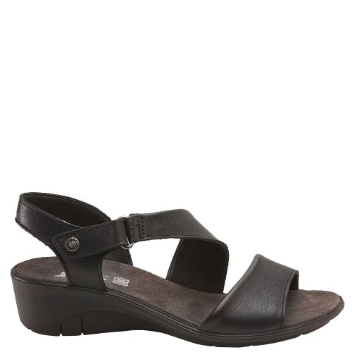 Γυναικεία Σανδάλια Μαύρο Δέρμα 757360 Imac Γυναικεία Σανδάλια Μαύρο Δέρμα 757360 Imac