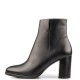 FM</br>FM 763-05 Γυναικεία Μποτάκια Μαύρο Δέρμα FM</br>FM 763-05 Γυναικεία Μποτάκια Μαύρο Δέρμα