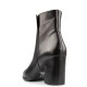 FM</br>FM 763-05 Γυναικεία Μποτάκια Μαύρο Δέρμα FM</br>FM 763-05 Γυναικεία Μποτάκια Μαύρο Δέρμα