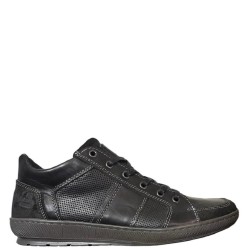 Ανδρικά Sneakers Μαύρο Δέρμα 766K26183APRBKSU10 Bullboxer