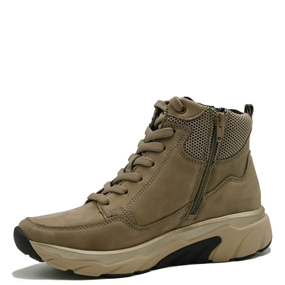 GABOR</br>Rolling Soft By Gabor 76.835.42 Γυναικεία Μποτάκια Μπεζ Δέρμα