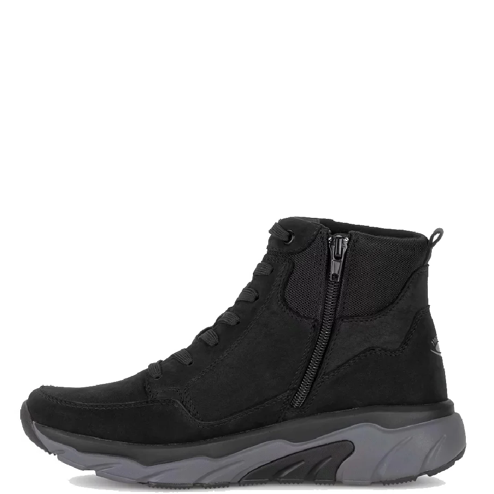 GABOR</br>Rolling Soft By Gabor 76.835.47 Γυναικεία Μποτάκια Μαύρο Δέρμα