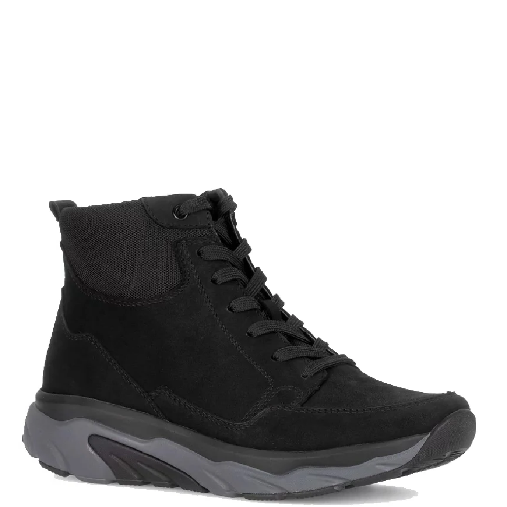 GABOR</br>Rolling Soft By Gabor 76.835.47 Γυναικεία Μποτάκια Μαύρο Δέρμα