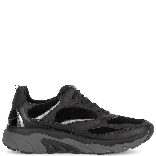 Rolling Soft By Gabor 76.936.47 Γυναικεία Sneakers Μαύρο Δέρμα Rolling Soft By Gabor 76.936.47 Γυναικεία Sneakers Μαύρο Δέρμα