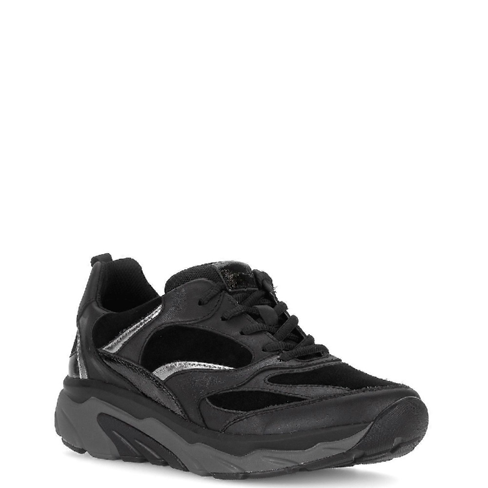 GABOR</br>Rolling Soft By Gabor 76.936.47 Γυναικεία Sneakers Μαύρο Δέρμα GABOR</br>Rolling Soft By Gabor 76.936.47 Γυναικεία Sneakers Μαύρο Δέρμα