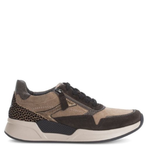Rolling Soft By Gabor 76.957.45 Γυναικεία Sneakers Καφέ Δέρμα Nubuck Rolling Soft By Gabor 76.957.45 Γυναικεία Sneakers Καφέ Δέρμα Nubuck