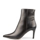 FM</br>FM 7712-02 Γυναικεία Μποτάκια Μαύρο Δέρμα FM</br>FM 7712-02 Γυναικεία Μποτάκια Μαύρο Δέρμα