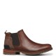 BULLBOXER</br>Ανδρικά Μποτάκια Καφέ Δέρμα Chelsea 791K46933AP586SU00 Bullboxer