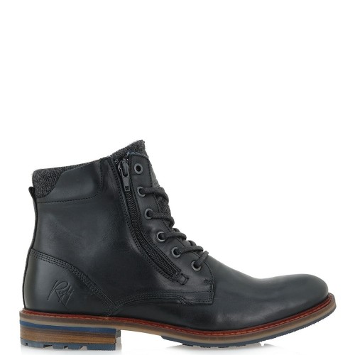 Ανδρικά Μποτάκια Μαύρο Δέρμα 791K85479CBKNASU00 Bullboxer Ανδρικά Μποτάκια Μαύρο Δέρμα 791K85479CBKNASU00 Bullboxer