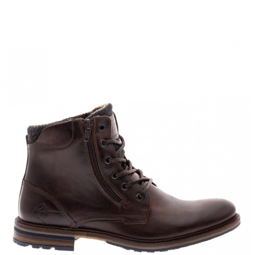 Ανδρικά Μποτάκια Καφέ Δέρμα 791K85479CRBDBSU10 Bullboxer Ανδρικά Μποτάκια Καφέ Δέρμα 791K85479CRBDBSU10 Bullboxer