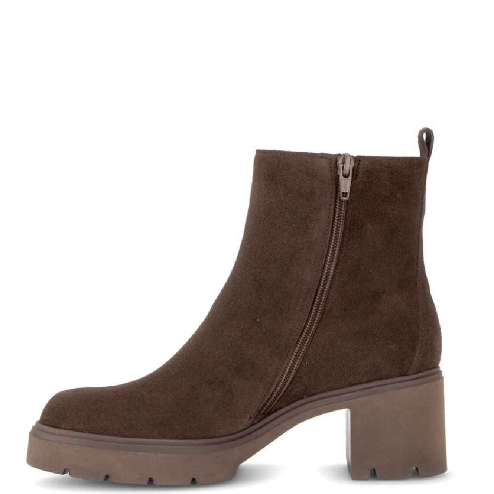 GABOR</br>Gabor 8022.01.004 Γυναικεία Μποτάκια Καφέ Suede Δέρμα GABOR</br>Gabor 8022.01.004 Γυναικεία Μποτάκια Καφέ Suede Δέρμα