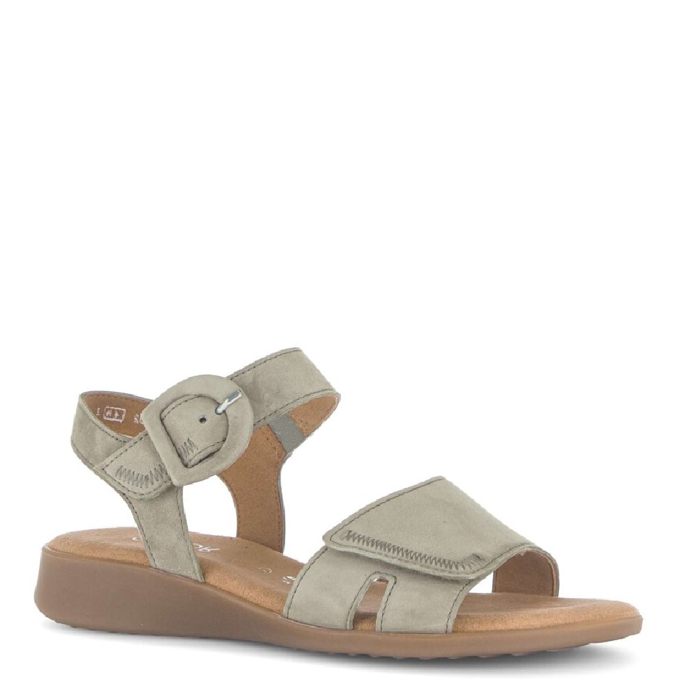 GABOR</br>Gabor 82.802.11 Γυναικεία Σανδάλια Γκρι Suede Δέρμα GABOR</br>Gabor 82.802.11 Γυναικεία Σανδάλια Γκρι Suede Δέρμα