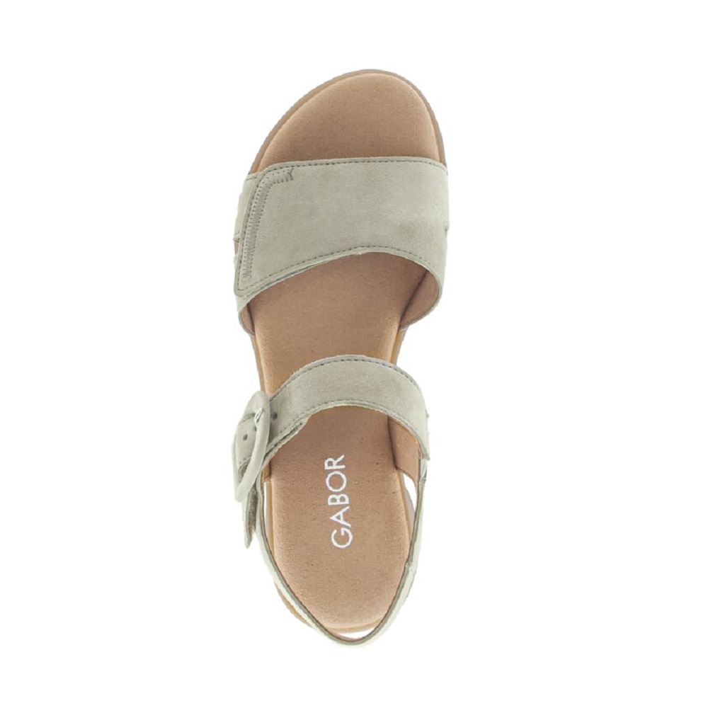 GABOR</br>Gabor 82.802.11 Γυναικεία Σανδάλια Γκρι Suede Δέρμα GABOR</br>Gabor 82.802.11 Γυναικεία Σανδάλια Γκρι Suede Δέρμα