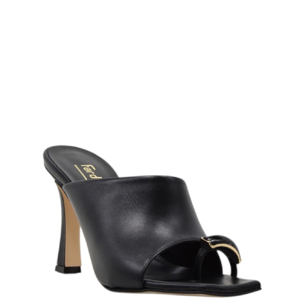 FM</br>FM 840-02 Γυναικεία Mules Μαύρο Δέρμα