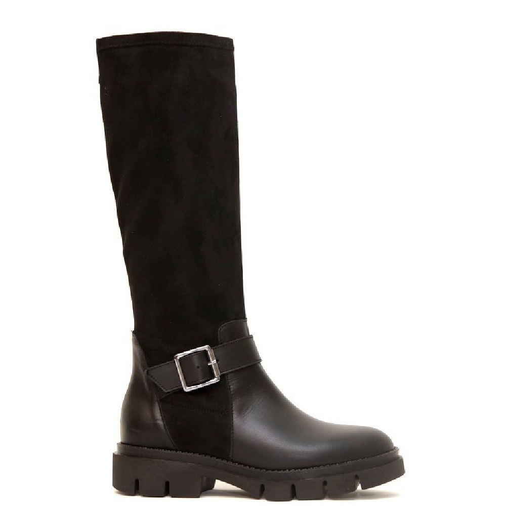 VIGUERA</br>Viguera 8418 Γυναικείες Μπότες Μαύρο Δέρμα