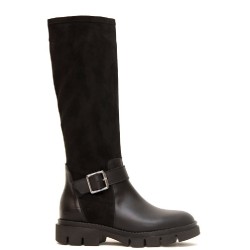 VIGUERA</br>Viguera 8418 Γυναικείες Μπότες Μαύρο Δέρμα