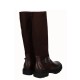 VIGUERA</br>Viguera 8418 Γυναικείες Μπότες Καφέ Δέρμα