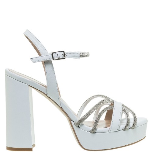 Γυναικεία Πέδιλα Λευκό Δέρμα 85/850F49 Mourtzi