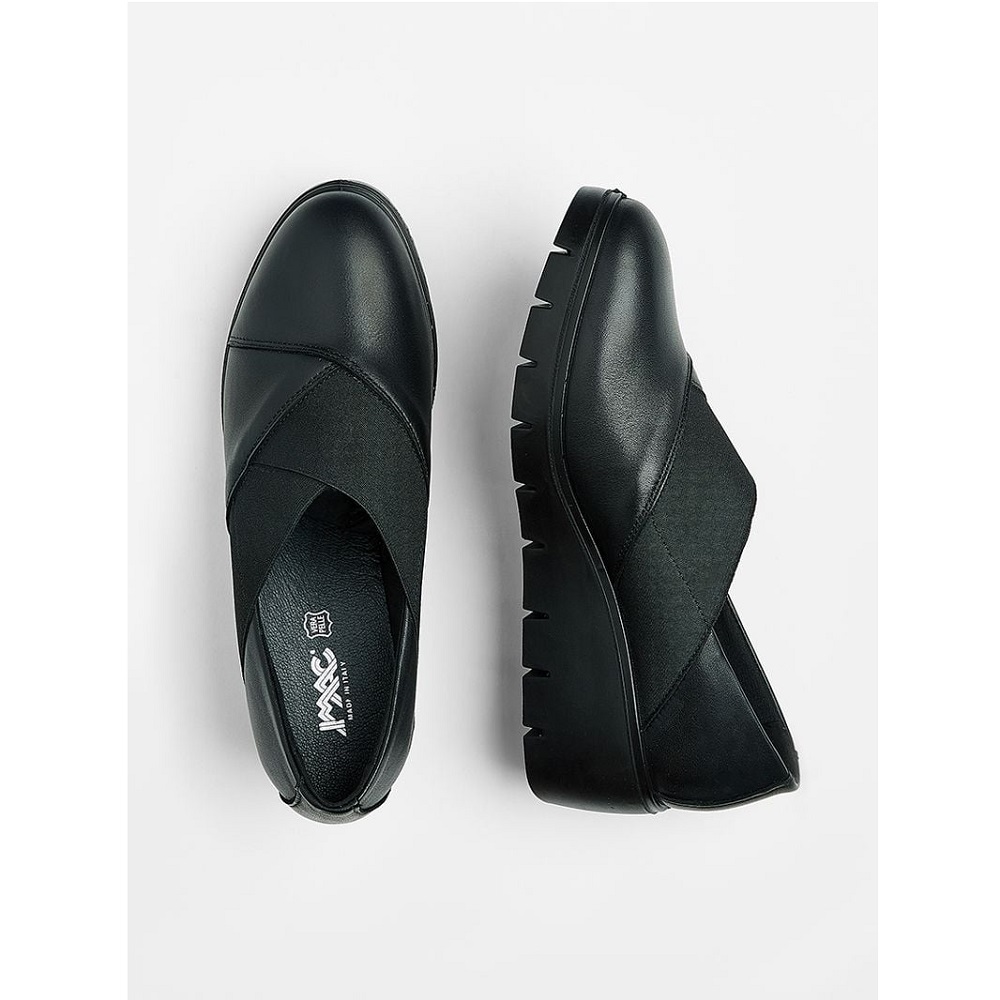 IMAC</br>Imac 855470 Γυναικεία Casual Παπούτσια Μαύρο Δέρμα