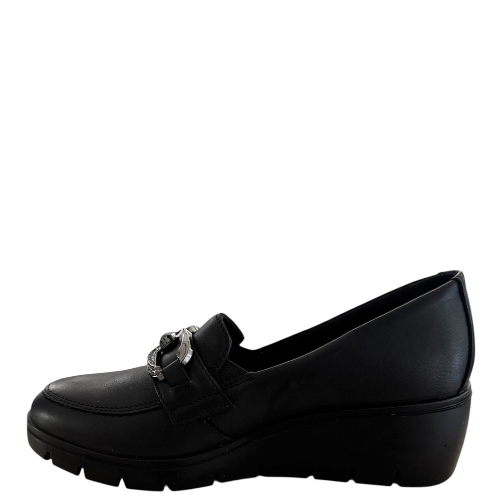 IMAC</br>Imac 855480 Γυναικεία Casual Παπούτσια Μαύρο Μαύρο Δέρμα