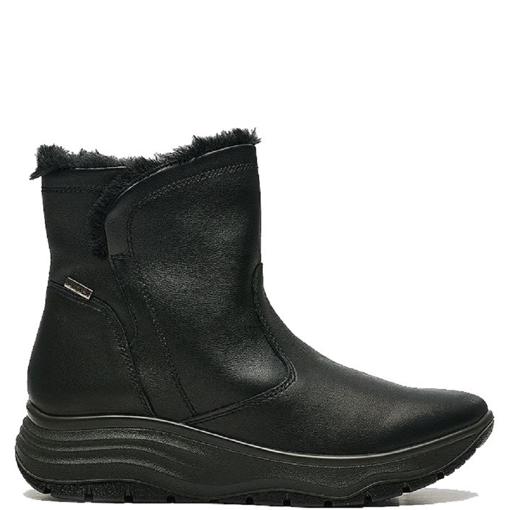 IMAC</br>Imac 856898 Γυναικεία Μποτάκια Αδιάβροχα Μαύρο Δέρμα