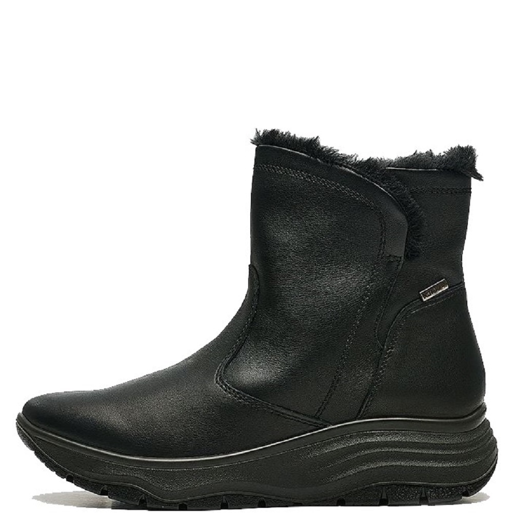 IMAC</br>Imac 856898 Γυναικεία Μποτάκια Αδιάβροχα Μαύρο Δέρμα