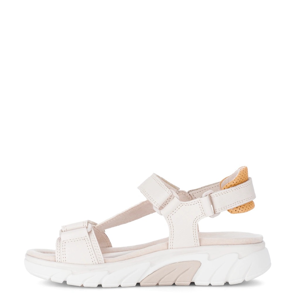 GABOR</br>Rolling Soft By Gabor 86.933.54 Γυναικεία Σανδάλια Μπεζ Δέρμα