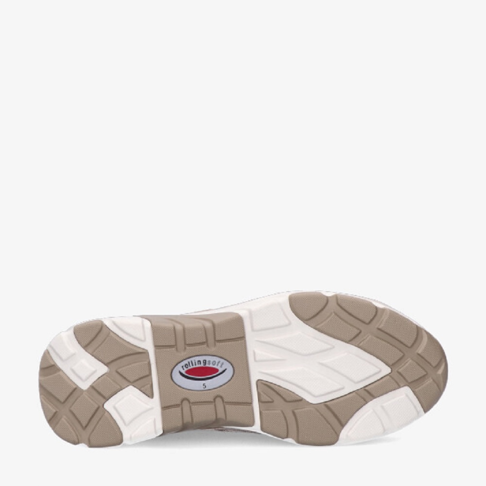 GABOR</br>Rolling Soft By Gabor 86.935.34 Γυναικεία Sneakers Μπεζ Δέρμα Suede