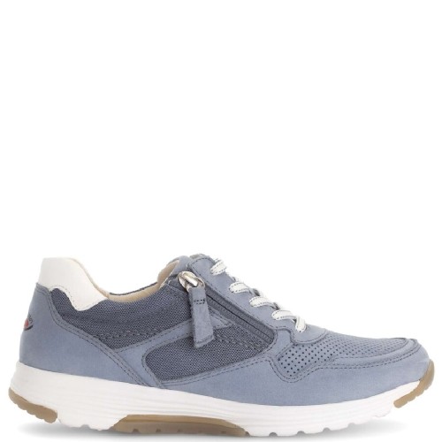 Rolling Soft By Gabor 86.978.26 Γυναικεία Sneakers Μπλε Δέρμα Suede