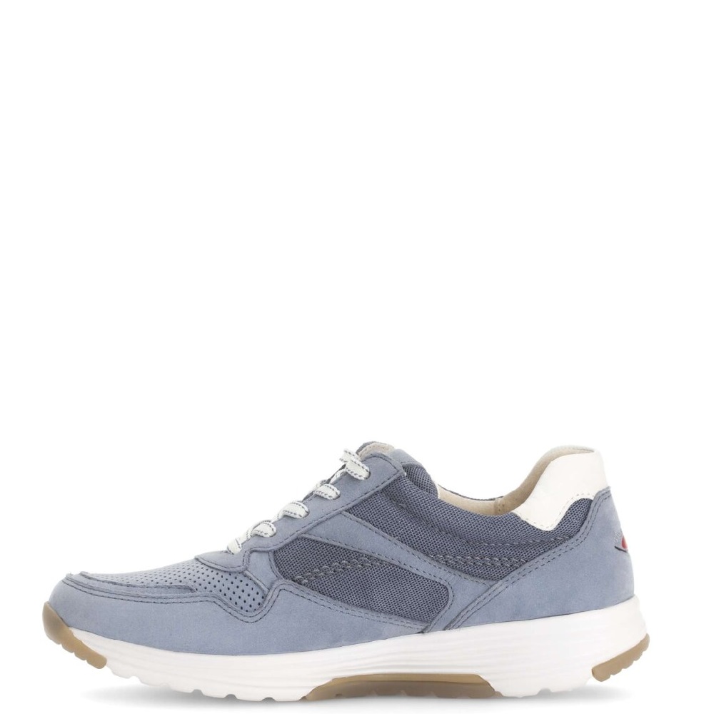 GABOR</br>Rolling Soft By Gabor 86.978.26 Γυναικεία Sneakers Μπλε Δέρμα Suede
