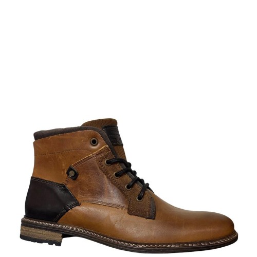 Ανδρικά Μποτάκια Ταμπά Δέρμα 870K56088AC0BKSU00 Bullboxer Ανδρικά Μποτάκια Ταμπά Δέρμα 870K56088AC0BKSU00 Bullboxer