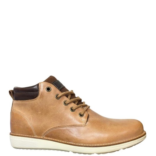 Ανδρικά Μποτάκια Κίτρινο Δέρμα 878K54965ACABRSU00 Bullboxer Ανδρικά Μποτάκια Κίτρινο Δέρμα 878K54965ACABRSU00 Bullboxer