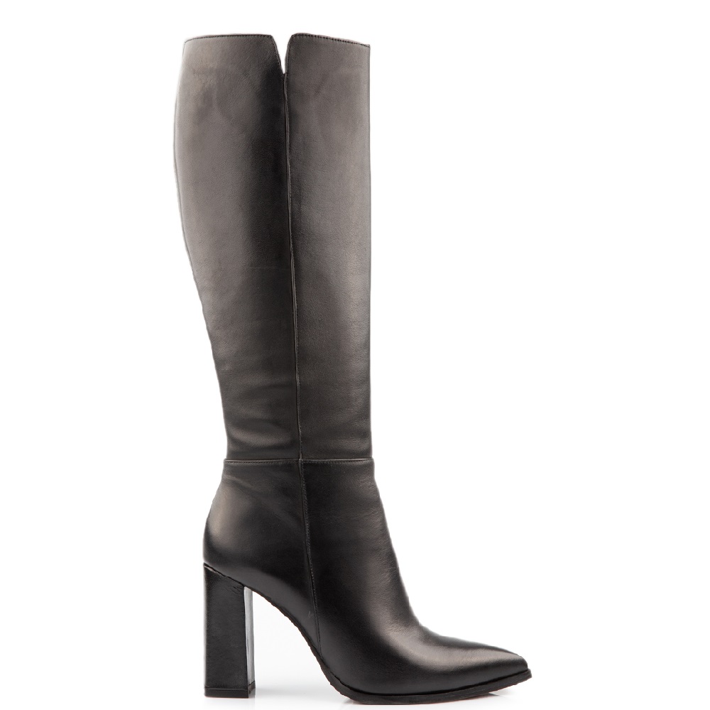 FM</br>FM 951-26 Γυναικείες Μπότες Μαύρο Δέρμα FM</br>FM 951-26 Γυναικείες Μπότες Μαύρο Δέρμα