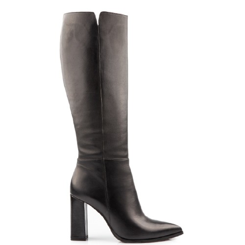 FM 951-26 Γυναικείες Μπότες Μαύρο Δέρμα FM 951-26 Γυναικείες Μπότες Μαύρο Δέρμα