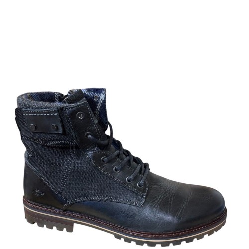 Ανδρικά Μποτάκια Μαύρο Δέρμα 980K85508EBKNASU10 Bullboxer Ανδρικά Μποτάκια Μαύρο Δέρμα 980K85508EBKNASU10 Bullboxer