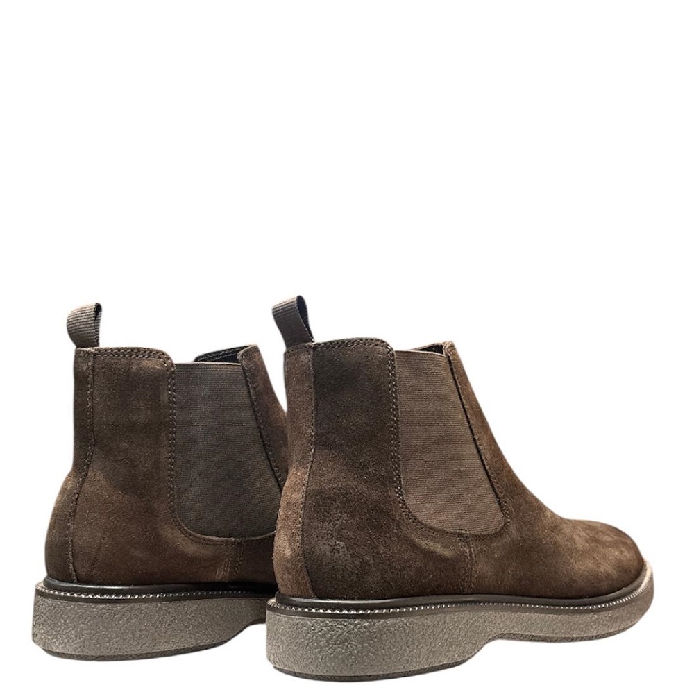 OFFICINA DEL CUOIO</br>Officina Del Cuoio A01(7888) Ανδρικά Μποτάκια Chelsea Καφέ Suede