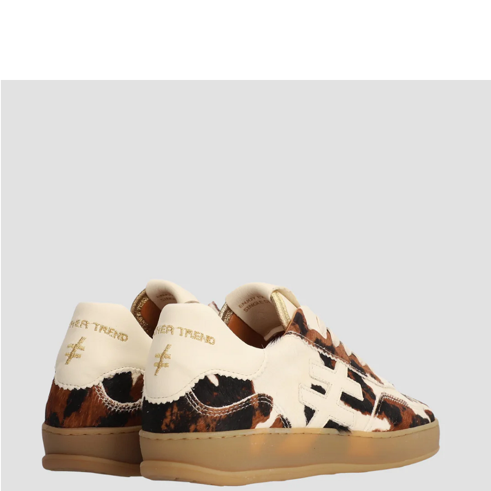 ANOTHER TRED</br>Another Trend A032 AH A7 Γυναικεία Sneakers Εκρού Animal Δέρμα ANOTHER TRED</br>Another Trend A032 AH A7 Γυναικεία Sneakers Εκρού Animal Δέρμα