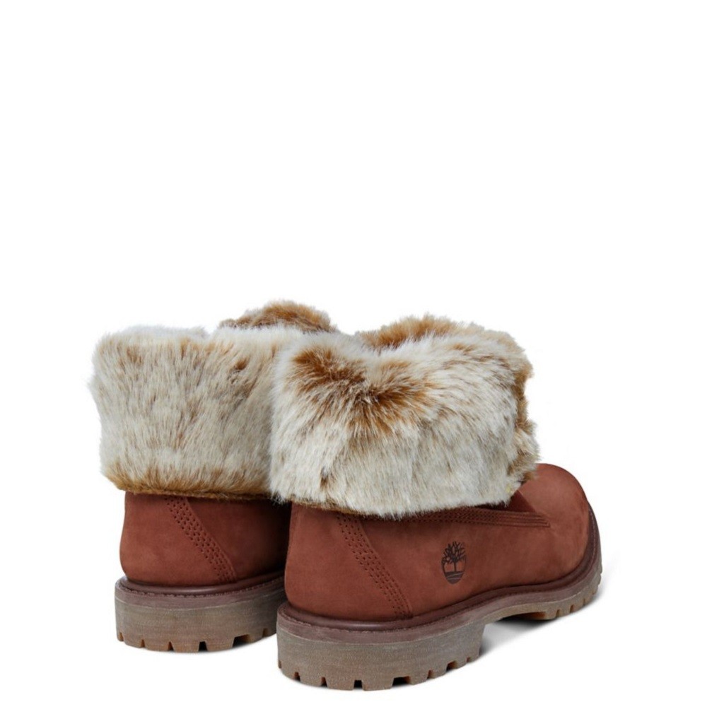 TIMBERLAND</br>Γυναικεία Μποτάκια Κονιάκ Nubuck A19D2 Timberland