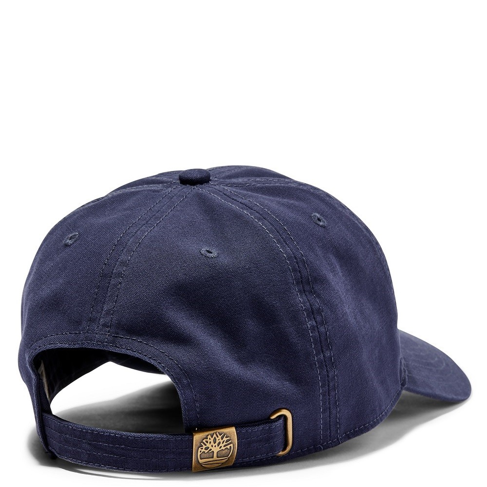 TIMBERLAND</br>Ανδρικό Καπέλο Μπλε Soundview Cotton Canvas Baseball Cap A1E9M-451 Timberland