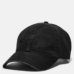 Ανδρικό Καπέλο Μαύρο Cooper Hill Cotton Canvas Baseball Cap A1F54-001 Timberland