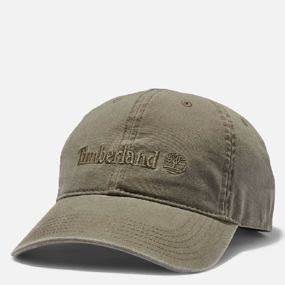 TIMBERLAND</br>Ανδρικό Καπέλο Χακί Cooper Hill Cotton Canvas Baseball Cap A1F54-A58 Timberland