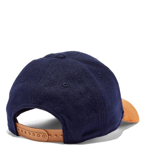 Ανδρικό Καπέλο Μπλε/Κάμελ All Gender Vintage Style Wool Baseball Cap A1F59-451 Timberland Ανδρικό Καπέλο Μπλε/Κάμελ All Gender Vintage Style Wool Baseball Cap A1F59-451 Timberland