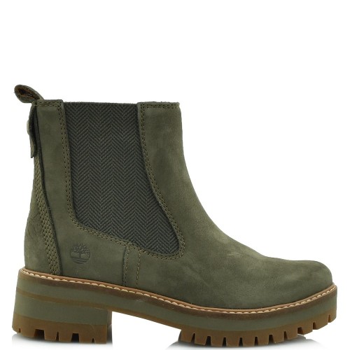 Γυναικεία Μποτάκια Χακί Nubuck A1J5U Timberland